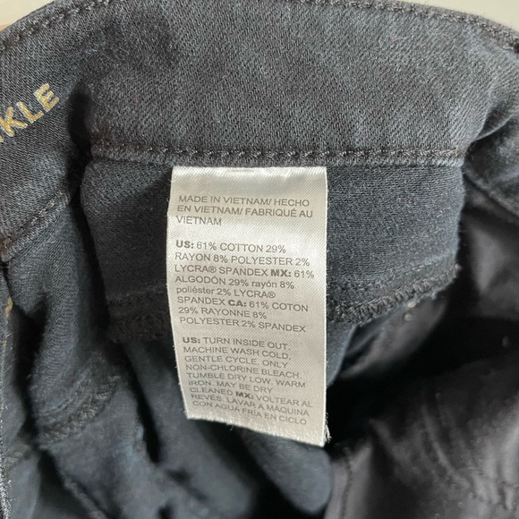 SO SLIMMING Girlfriend Ankle Jeans Cotton Size 6R - Picture 14 of 15